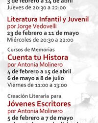 CURSOS MONOGRÁFICOS DE INVIERNO 2011