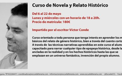 CURSO DE NOVELA Y RELATO HISTÓRICO POR VÍCTOR CONDE