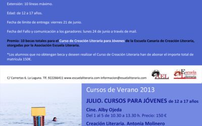 I CONCURSO DE MICRORRELATOS PARA JÓVENES ESCRITORES CONVOCADO POR LA AEL