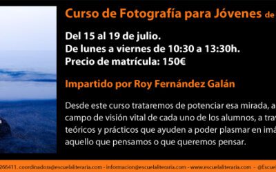 CURSO DE FOTOGRAFÍA PARA JÓVENES