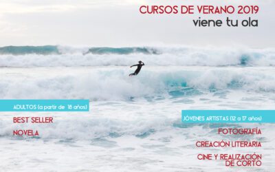 CURSOS DE VERANO PARA ADULTOS Y JÓVENES ARTISTAS (12 a 17 AÑOS) VIENE TU OLA