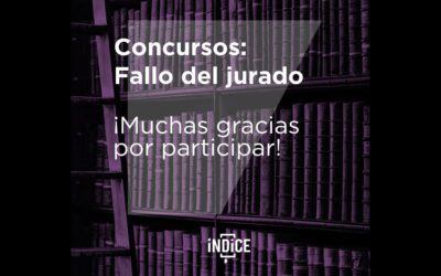 FALLO DEL CONCURSO PITCHING-ENCUENTRO CON EDITORES DEL FESTIVAL ÍNDICE