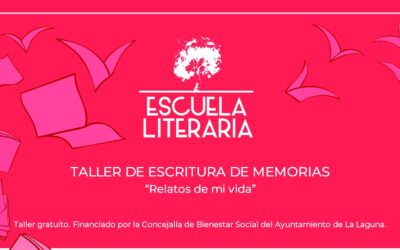 LA LAGUNA PONE EN MARCHA UN TALLER DE ESCRITURA PARA QUE LAS PERSONAS MAYORES DESARROLLEN SU CREATIVIDAD Y PUEDEN LEGAR LAS MEMORIAS DE TODA UNA VIDA